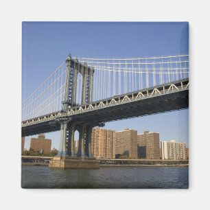 Imán El puente de Manhattan que atraviesa el río Este 2