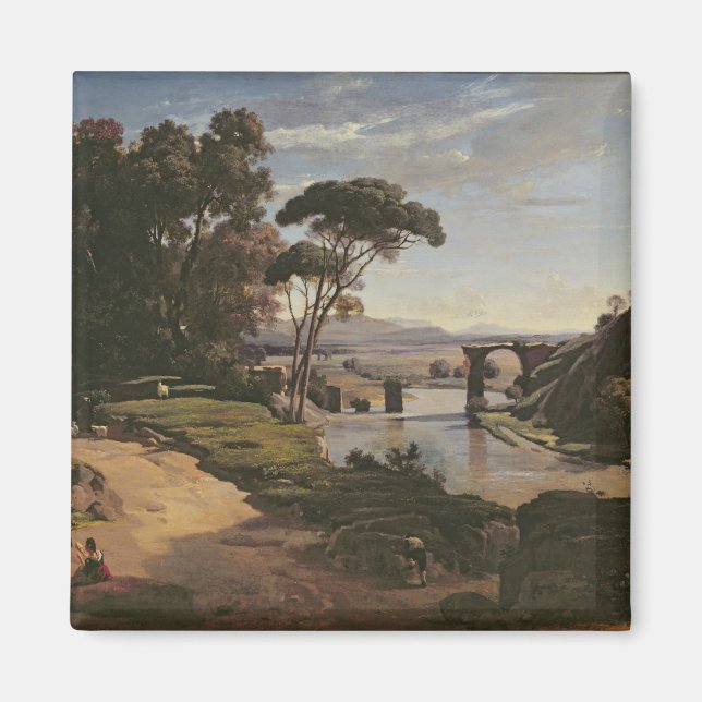 Imán El puente de Narni, c.1826-27 (Frente)