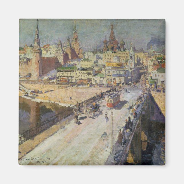 Imán El puente del río Moskva, 1914 (Frente)