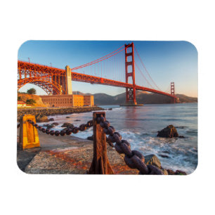 Imán El puente Golden Gate desde Fort Point