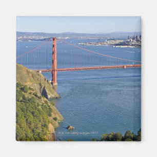 Imán El puente Golden Gate y San Francisco. 2