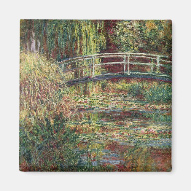 Imán El puente japonés Claude Monet (Frente)