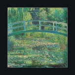 Imán El puente japonés (estanque de Lily-Agua), Monet<br><div class="desc">Oscar-Claude Monet (14 de noviembre de 1840 a 5 de diciembre de 1926) fue un pintor francés, fundador de la pintura impresionista francesa y el profesional más consistente y prolífico de la filosofía del movimiento de expresar las propias percepciones ante la naturaleza, especialmente en lo que se refiere a la...</div>
