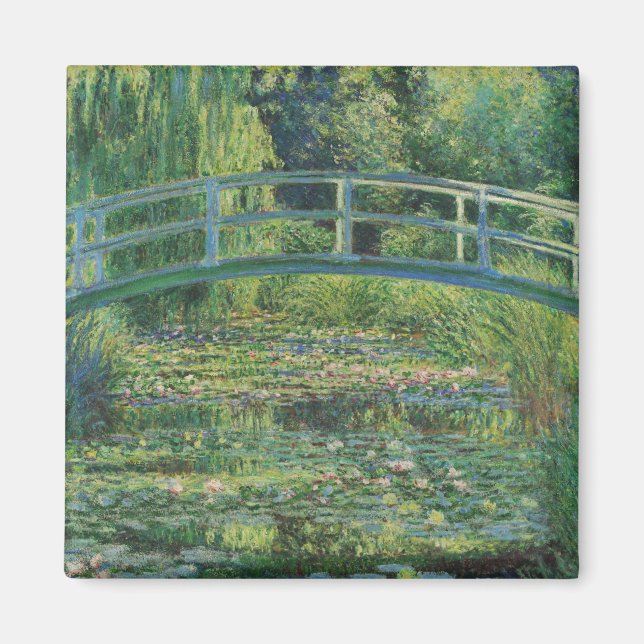 Imán El puente japonés (estanque de Lily-Agua), Monet (Frente)