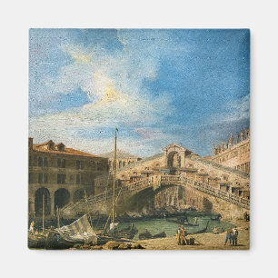 Imán El Puente Rialto desde el Sur por Canaletto