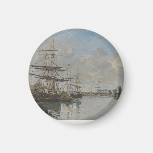 Imán El puerto de Le Havre (1885-90 aproximadamente)