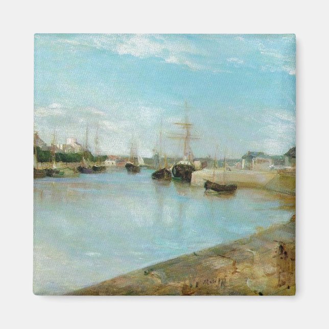 Imán El puerto de Lorient (Frente)