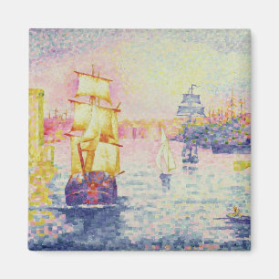 Imán El puerto de Marsella, c.1909 (aceite en lona)