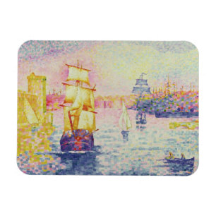Imán El puerto de Marsella, c.1909 (aceite en lona)