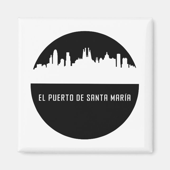 Imán El Puerto de Santa María | ciudades de España (Frente)