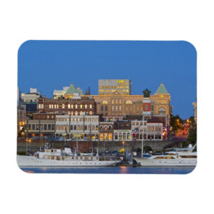 Imán El puerto interior en Victoria Columbia Británica
