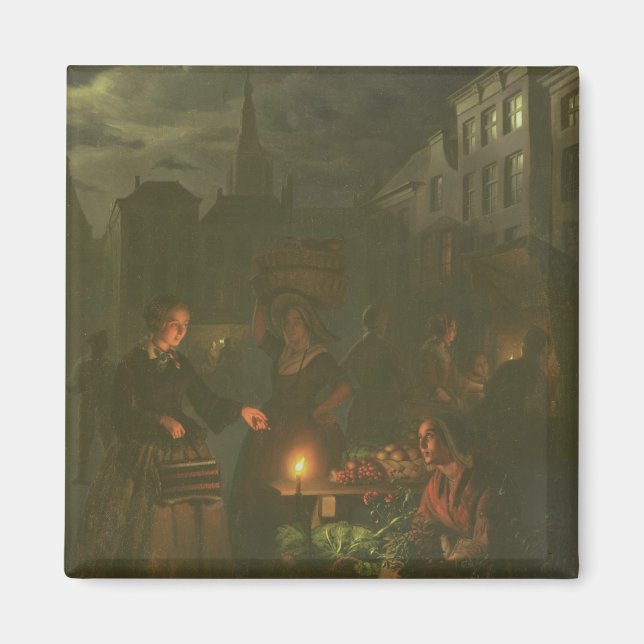 Imán El puesto de verduras (Frente)