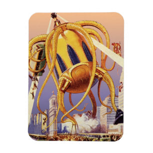 Imán El pulpo de la invasión de la guerra de extranjero