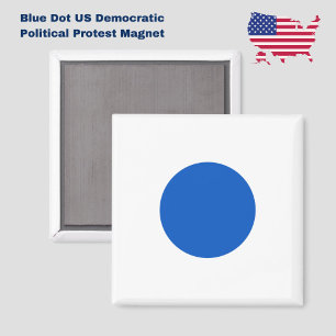 Imán El Punto Azul Demócrata Estadounidense apoya la pr
