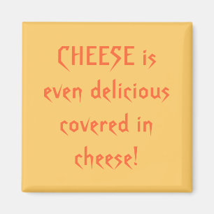 Imán ¡El QUESO es incluso delicioso cubierto de queso!