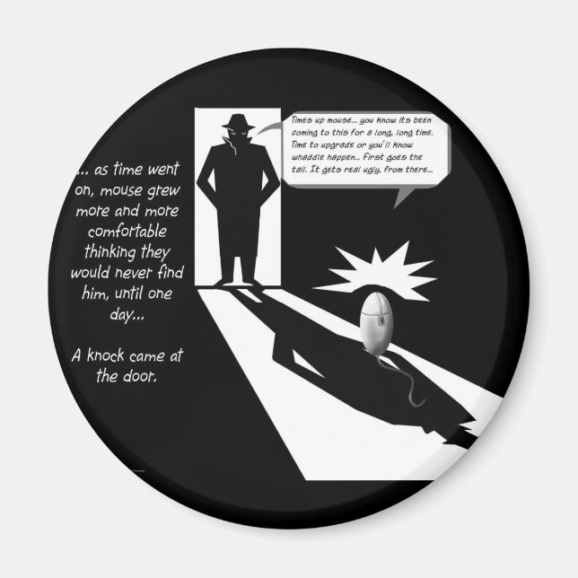 Imán El ratón lo consigue (Frente)