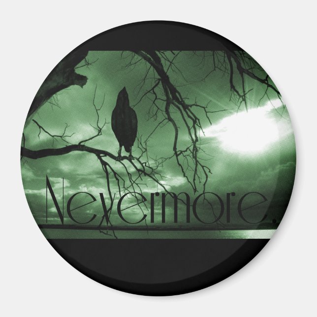 Imán El Raven - Árbol de vigas de sol de Nevermore - Ve (Frente)