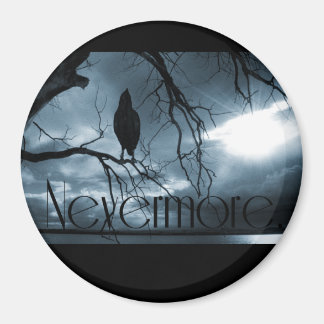 Imán El Raven - Nevermore Sunbeams & Tree Blue