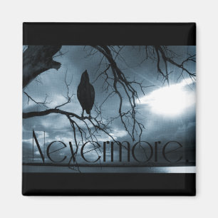 Imán El Raven - Nevermore Sunbeams & Tree Blue