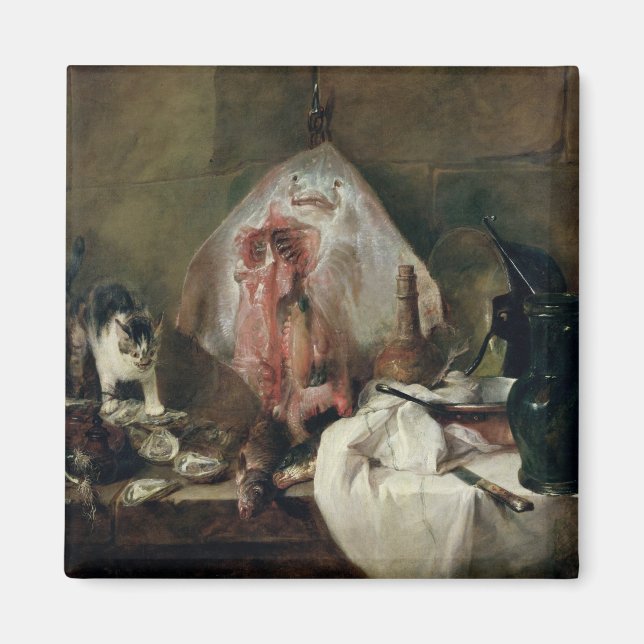 Imán El Ray o, La cocina interior, 1728 (Frente)