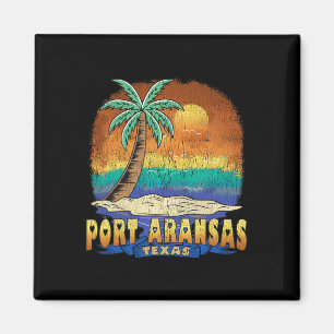 Imán El recuerdo de los viejos tiempos de Port Aransas