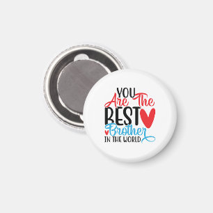 Imán El regalo de Magnet, el mejor hermano del mundo