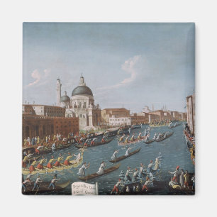 Imán El Regatta de las mujeres en el Gran Canal,