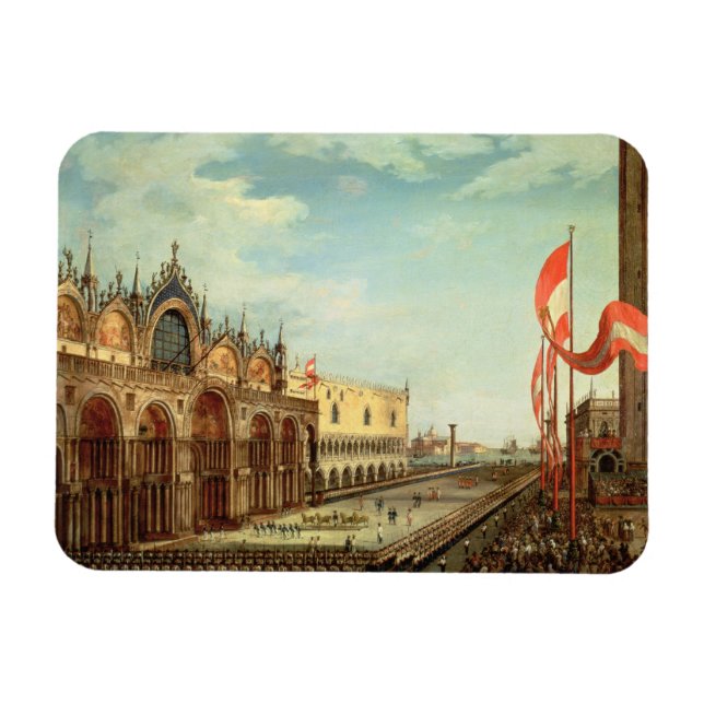 Imán El regreso de las tropas de San Marcos a Venecia (Horizontal)