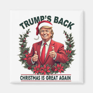 Imán El regreso de Trump La Navidad es genial de nuevo