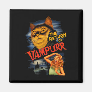Imán El Regreso Del Gato Funny De Vampurr