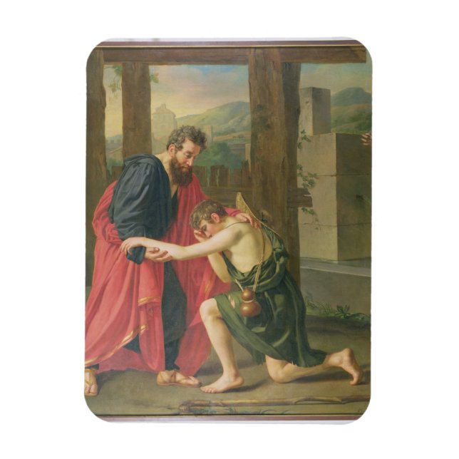 Imán El regreso del hijo pródigo, 1823 (petróleo en can (Vertical)
