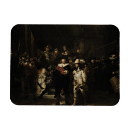 Imán El reloj nocturno de Rembrandt van Rijn