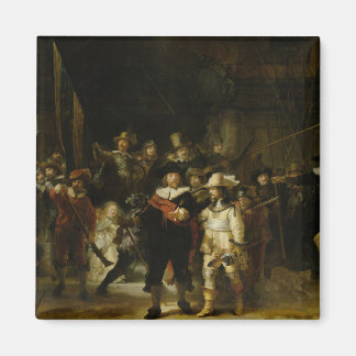 Imán El reloj nocturno, Rembrandt van Rijn