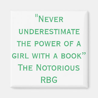 Imán El renombrado RBG nunca subestima la oferta