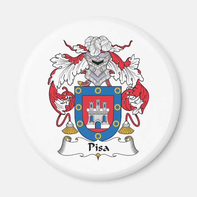 Imán El reposo familiar de Pisa (Frente)
