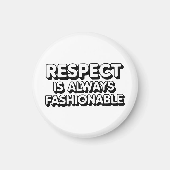 Imán El Respeto Es Siempre Modestable (Frente)