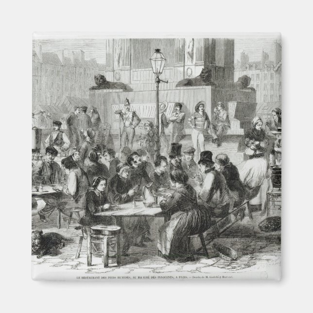 Imán El restaurante de los pies mojados (Frente)