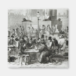 Imán El restaurante de pies mojados