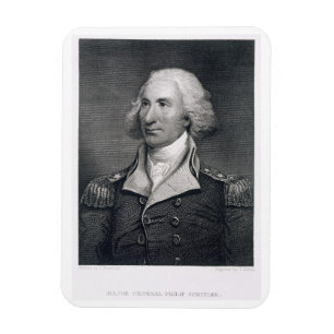 Imán El retrato de general importante Philip Schuyler,