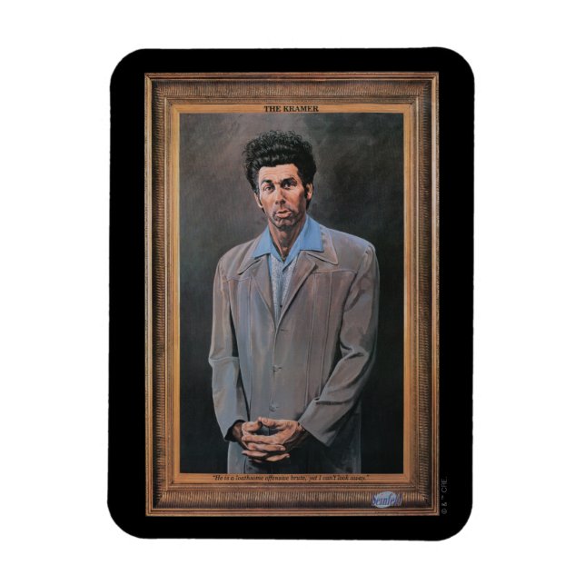 Imán El retrato de Kramer (Vertical)