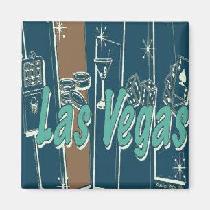 Imán El retro de Las Vegas