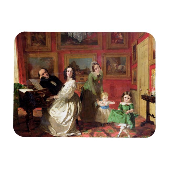 Imán El Reverendo y la Sra. Palmer-Lovell con su hija (Horizontal)