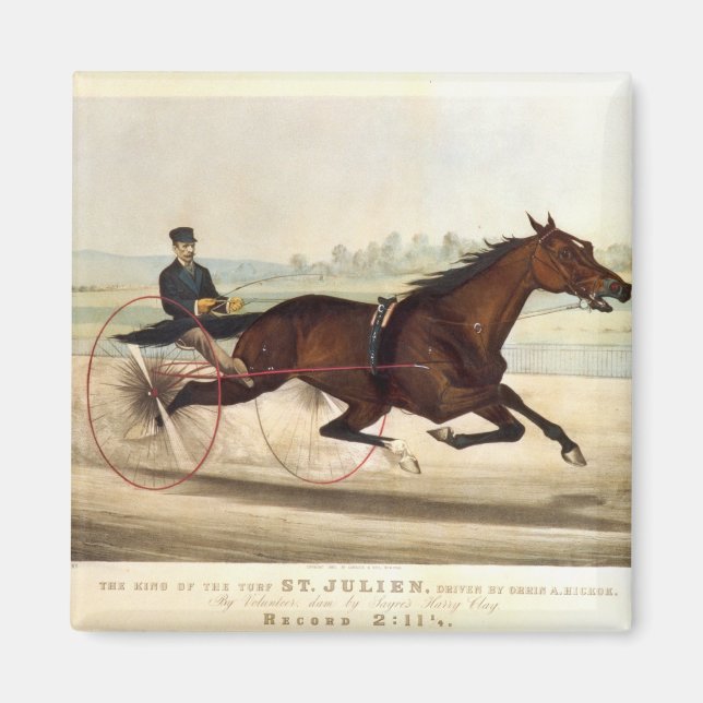 Imán El Rey del Turf, 'St. Julien' (Frente)