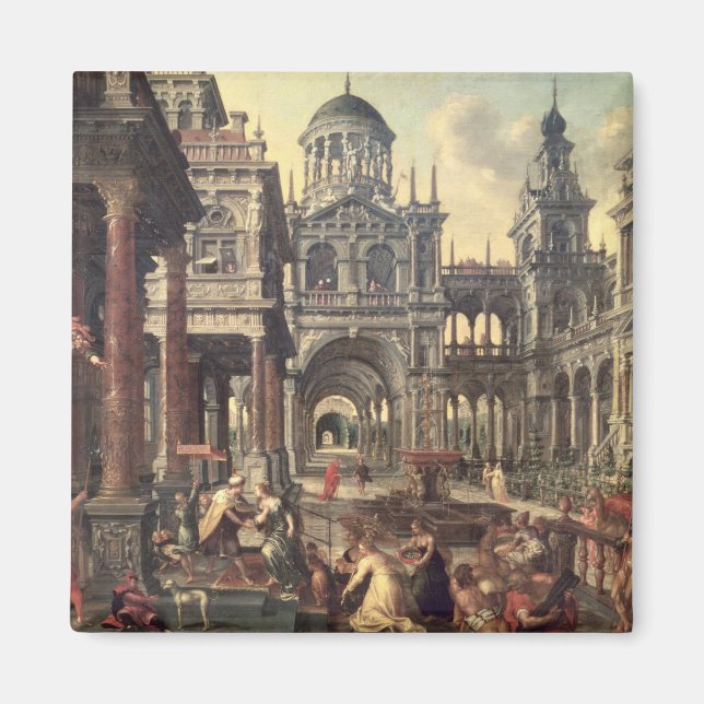 Imán El Rey Salomón y la Reina de Saba (Frente)