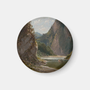 Imán El río Dunajec en las montañas Pieniny