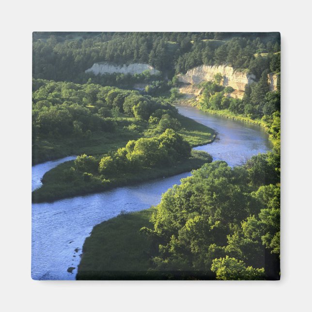 Imán El río Niobrara cerca de Valentine Nebraska (Frente)