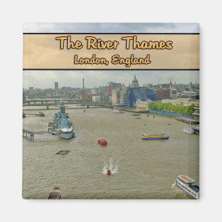 Imán El río Támesis Londres Inglaterra