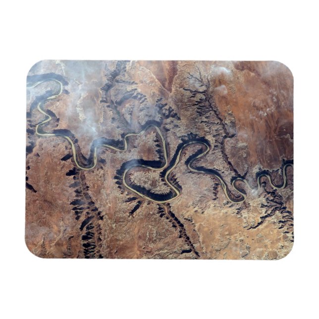 Imán El Río Verde Y Sus Cañones Tributarios En Utah (Horizontal)