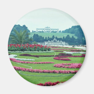 Imán El rojo el castillo de Shonbrunn, Viena, Austria