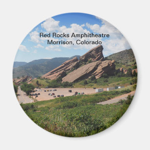Imán el rojo oscila el ampitheatre en Morrison Colorado
